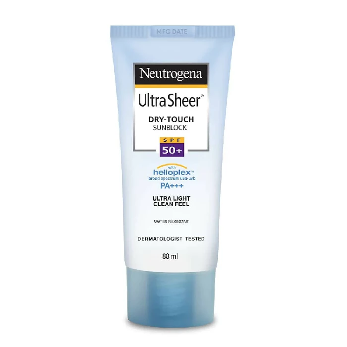 Neutrogena Ultra Sheer Sunscreen, SPF 50+, 88 ml-1.webp